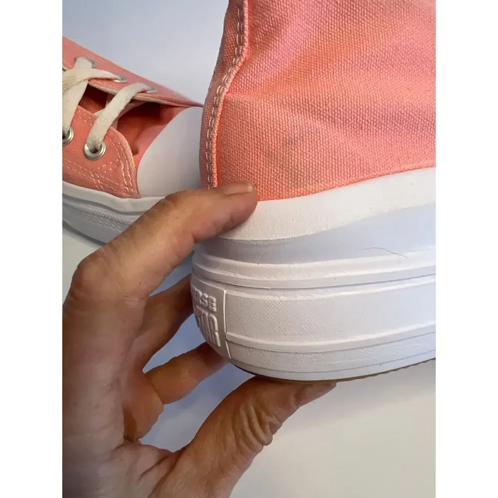 Converse Chuck Taylor All Star Move
High Top Platform sneakers Vintage Peach 7 - Picture 8 of 10